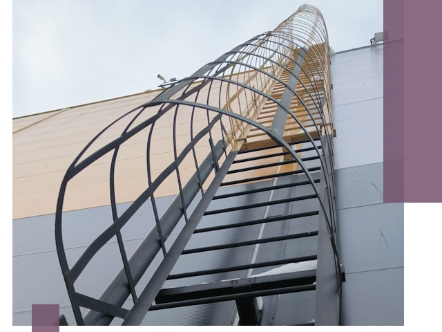 Изготовление и монтаж пожарных лестниц в Кимовске профессионально