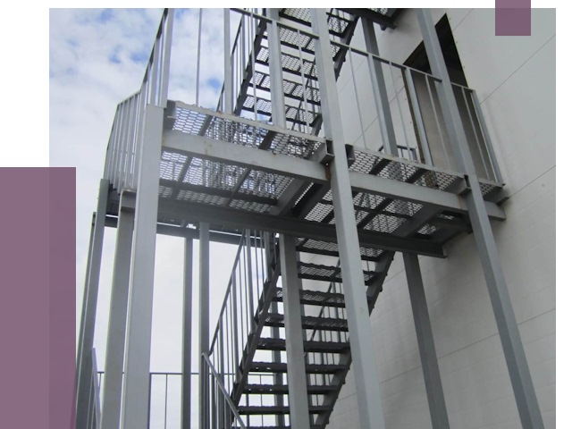 Монтаж пожарных лестниц в Кимовске от 7834 руб.