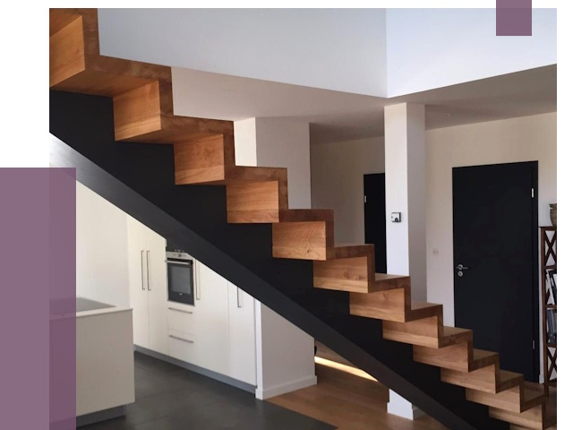 Изготовление деревянных лестниц в Кимовске от 87618 руб. | ПРОЛЁТ-Кмв