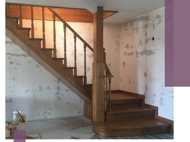 Ремонт деревянных лестниц в Кимовске: быстро и качественно