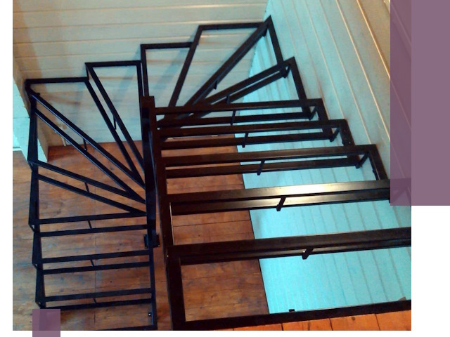 Изготовление металлических лестниц любой сложности в Кимовске
