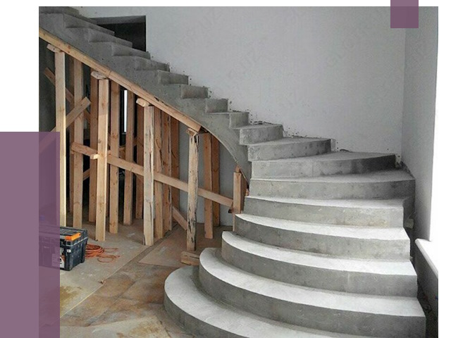 Изготовление бетонных лестниц под ключ в Кимовске от 20101 руб. | ПРОЛЁТ-Кмв