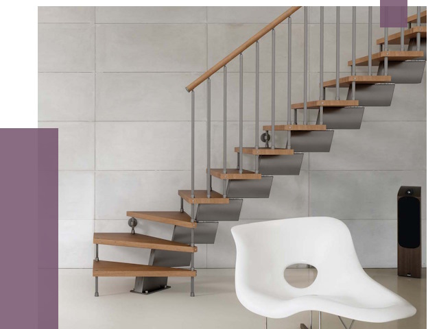 Монтаж модульных лестниц в Кимовске от 6391 руб. 