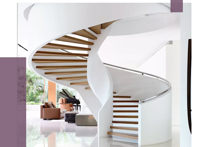 Винтовые лестницы в Кимовске под ключ от 48963 руб. | ПРОЛЁТ-Кмв