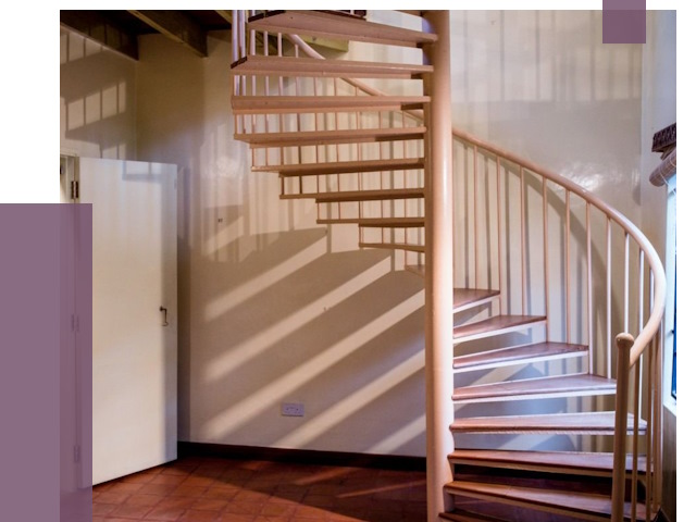 Изготовление винтовых лестниц на заказ в Кимовске от 76795 руб. | ПРОЛЁТ-Кмв