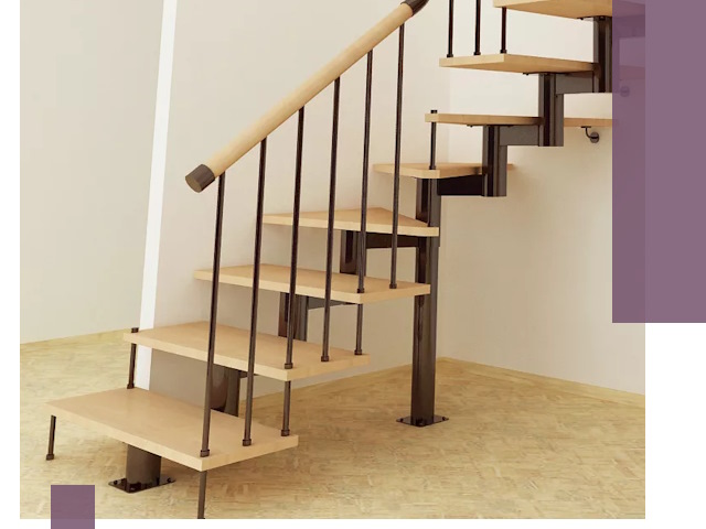 Монтаж лестниц на больцах в Кимовске — быстро и надежно