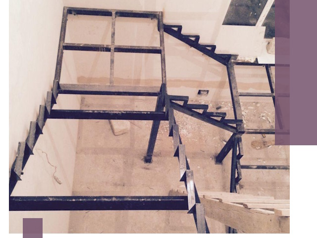 Монтаж лестниц на металлокаркасе в Кимовске быстро и качественно