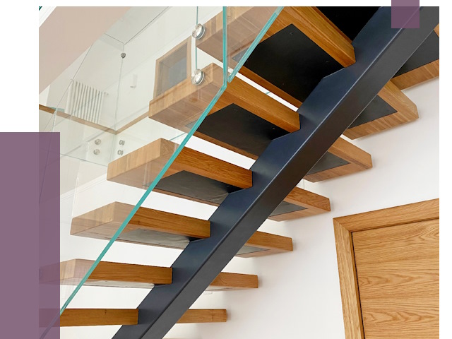 Лестницы на монокосоуре в Кимовске от 19070 руб. под ключ | ПРОЛЁТ-Кмв