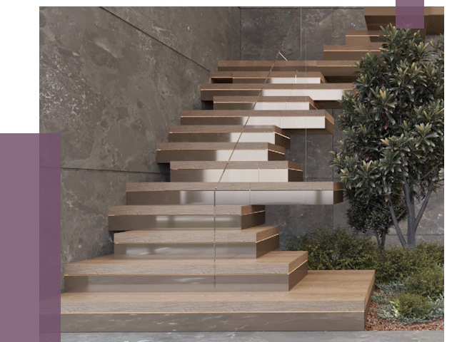 Современные лестницы в Кимовске от 13916 руб. | ПРОЛЁТ-Кмв