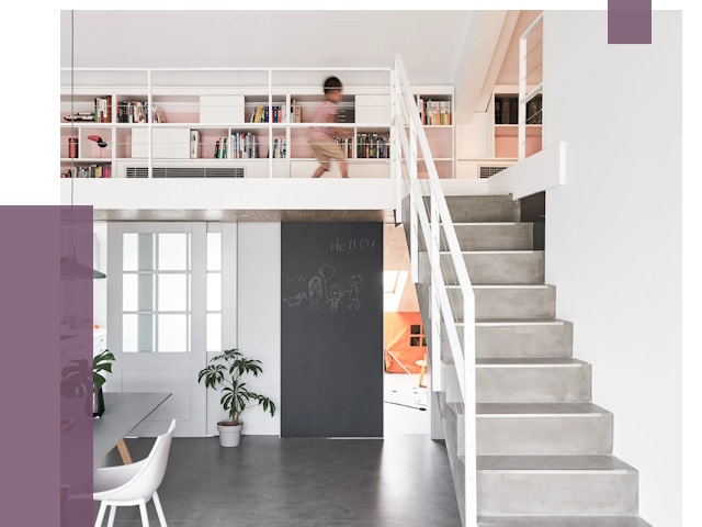 Лестницы для двухуровневой квартиры в Кимовске от 177813 руб. | ПРОЛЁТ-Кмв