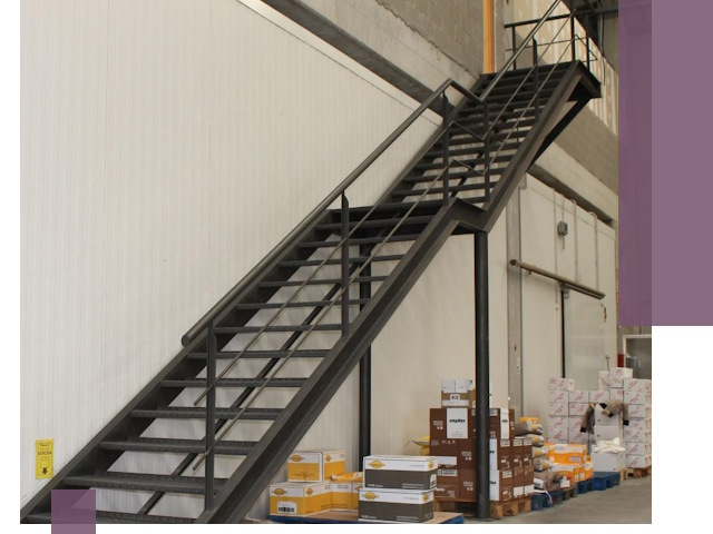 Лестницы для производства в Кимовске — изготовление и монтаж