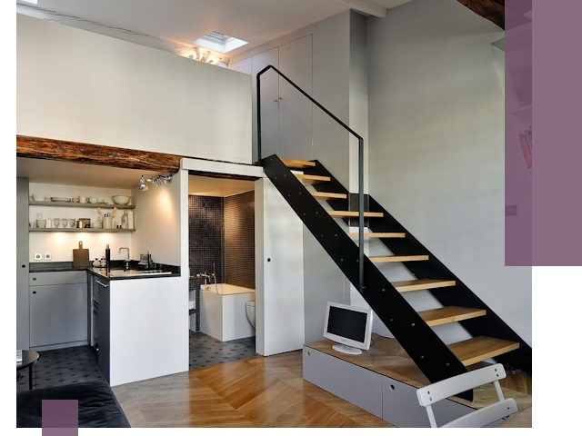 Лестницы на антресоль под ключ в Кимовске — изготовление и монтаж