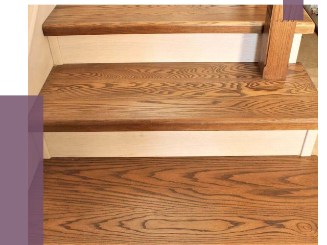 Буковые лестницы под ключ в Кимовске от 12627 руб.