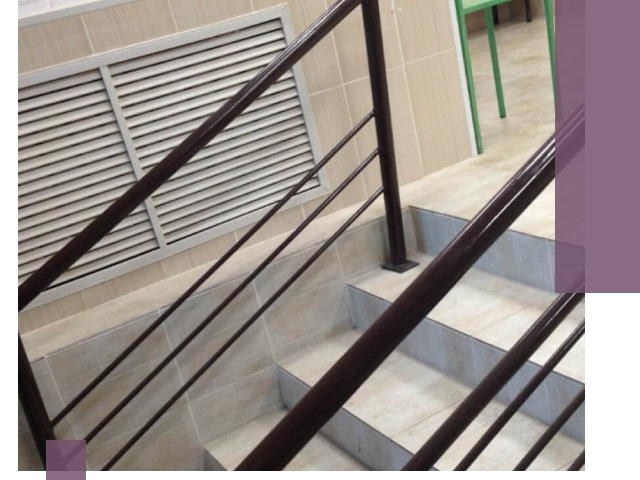 Изготовление перил из металла под ключ в Кимовске