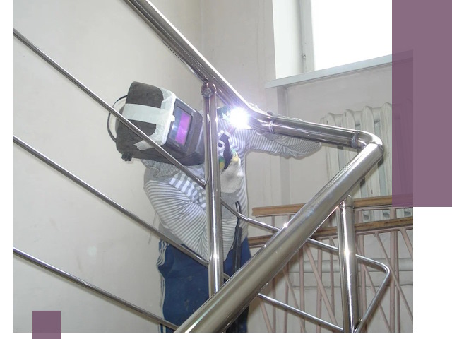 Монтаж перил и ограждений качественно в Кимовске