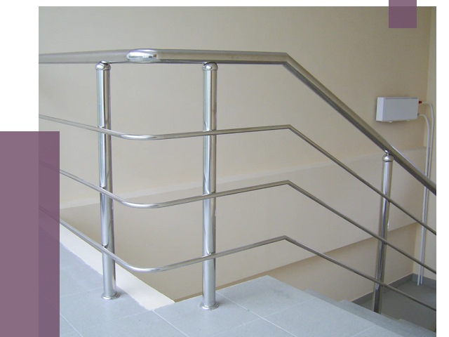 Алюминиевые перила в Кимовске от 6391 руб. под ключ | ПРОЛЁТ-Кмв