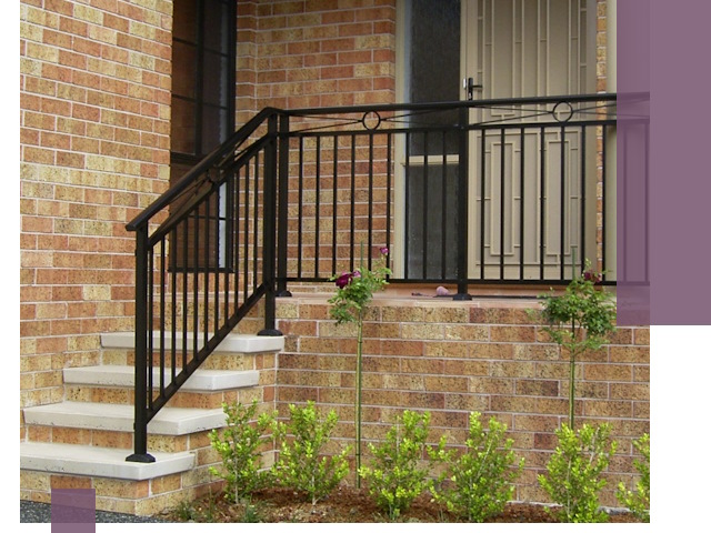 Уличные перила из металла под ключ в Кимовске