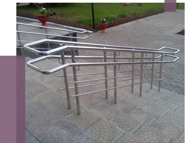 Перила для инвалидов в Кимовске от 7649 руб. под ключ | ПРОЛЁТ-Кмв