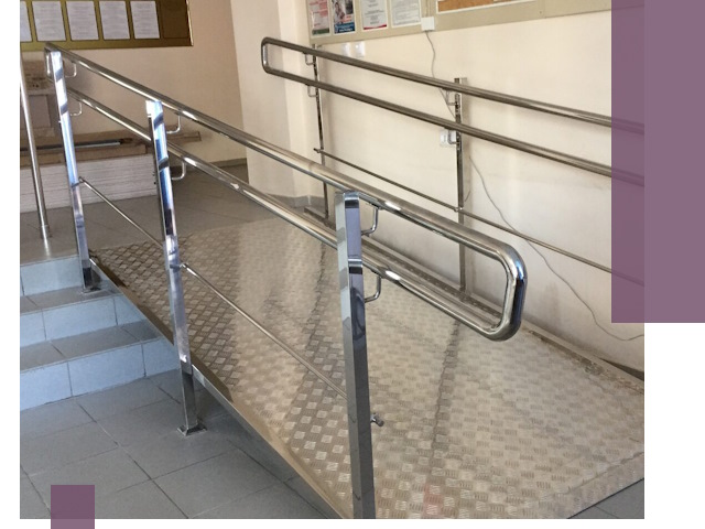 Перила для инвалидов в Кимовске — надежные поручни и ограждения