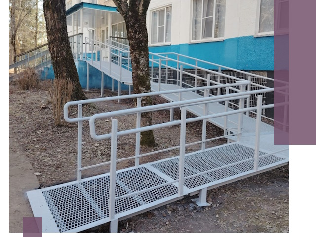 Пандусы под ключ в Кимовске: изготовление, монтаж и демонтаж