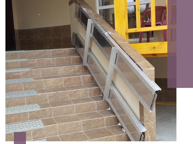 Откидные пандусы под ключ в Кимовске — монтаж и демонтаж