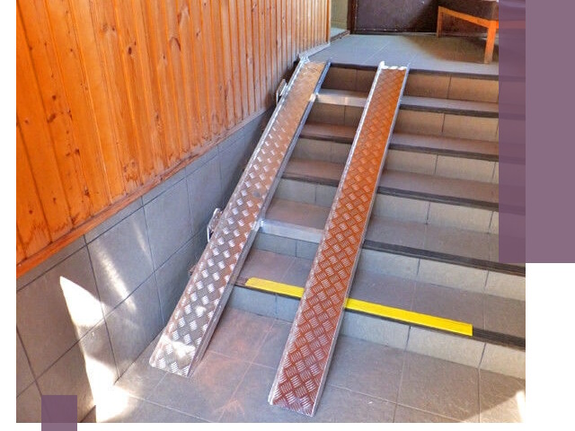 Складные пандусы под заказ и монтаж в Кимовске