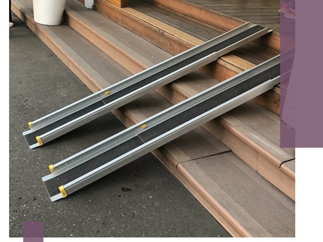 Телескопические пандусы под ключ в Кимовске — изготовление и монтаж