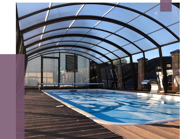 Навесы для бассейна в Кимовске от 16905 руб. под ключ | ПРОЛЁТ-Кмв