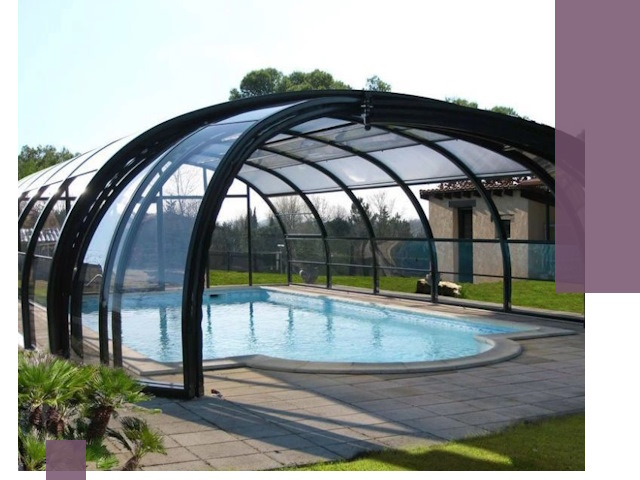 Навесы для бассейна в Кимовске: изготовление и монтаж под ключ