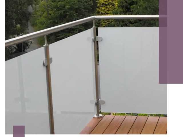 Алюминиевые парапеты для балконов и террас в Кимовске