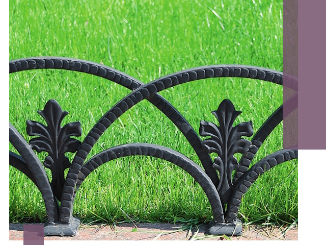 Декоративные металлические бордюры под ключ в Кимовске