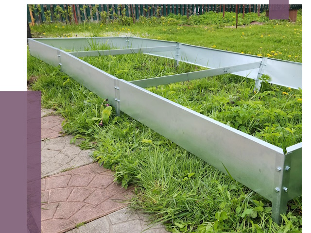 Металлические бордюры для грядок в Кимовске от 1804 руб. 
