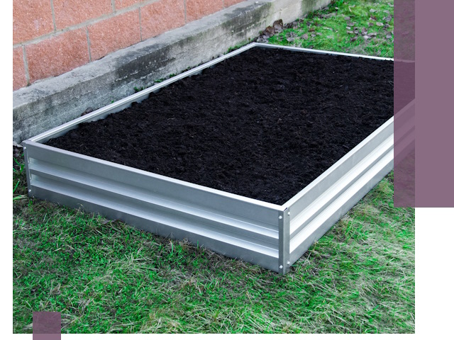 Металлические бордюры для грядок в Кимовске: прочность и аккуратность