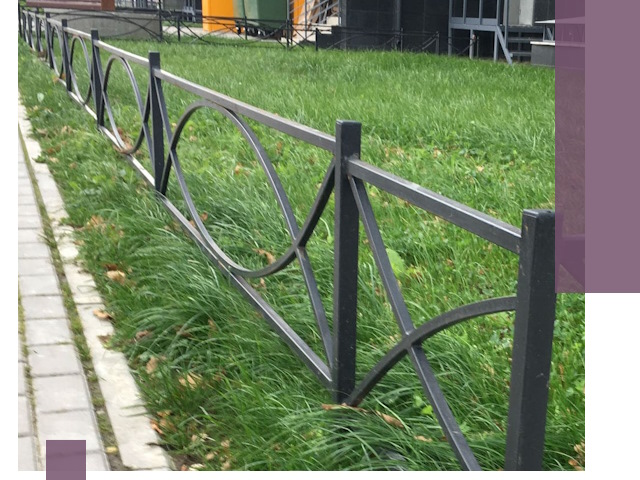 Газонные ограждения из металла в Кимовске — монтаж и продажа