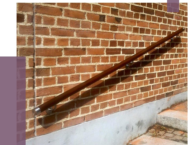 Изготовление пристенных поручней в Кимовске от 4484 руб. — ПРОЛЁТ-Кмв