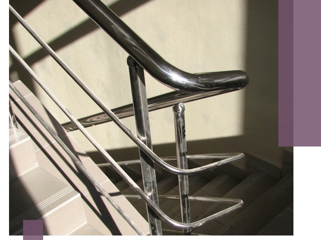 Поручни из нержавеющей стали под ключ в Кимовске